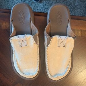Sanuk Size 10 Slip Ons